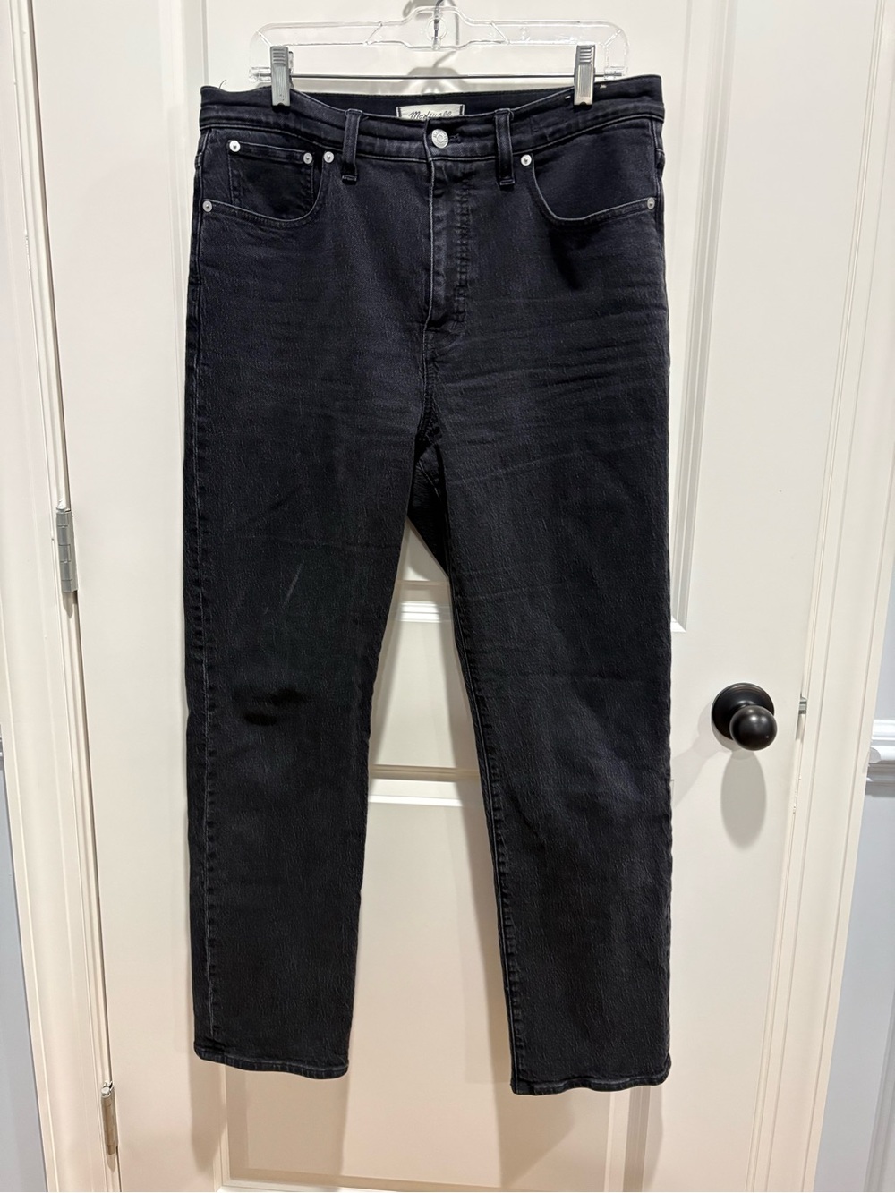 Madewell 90’s Straight Leg Women's Jeans - Black